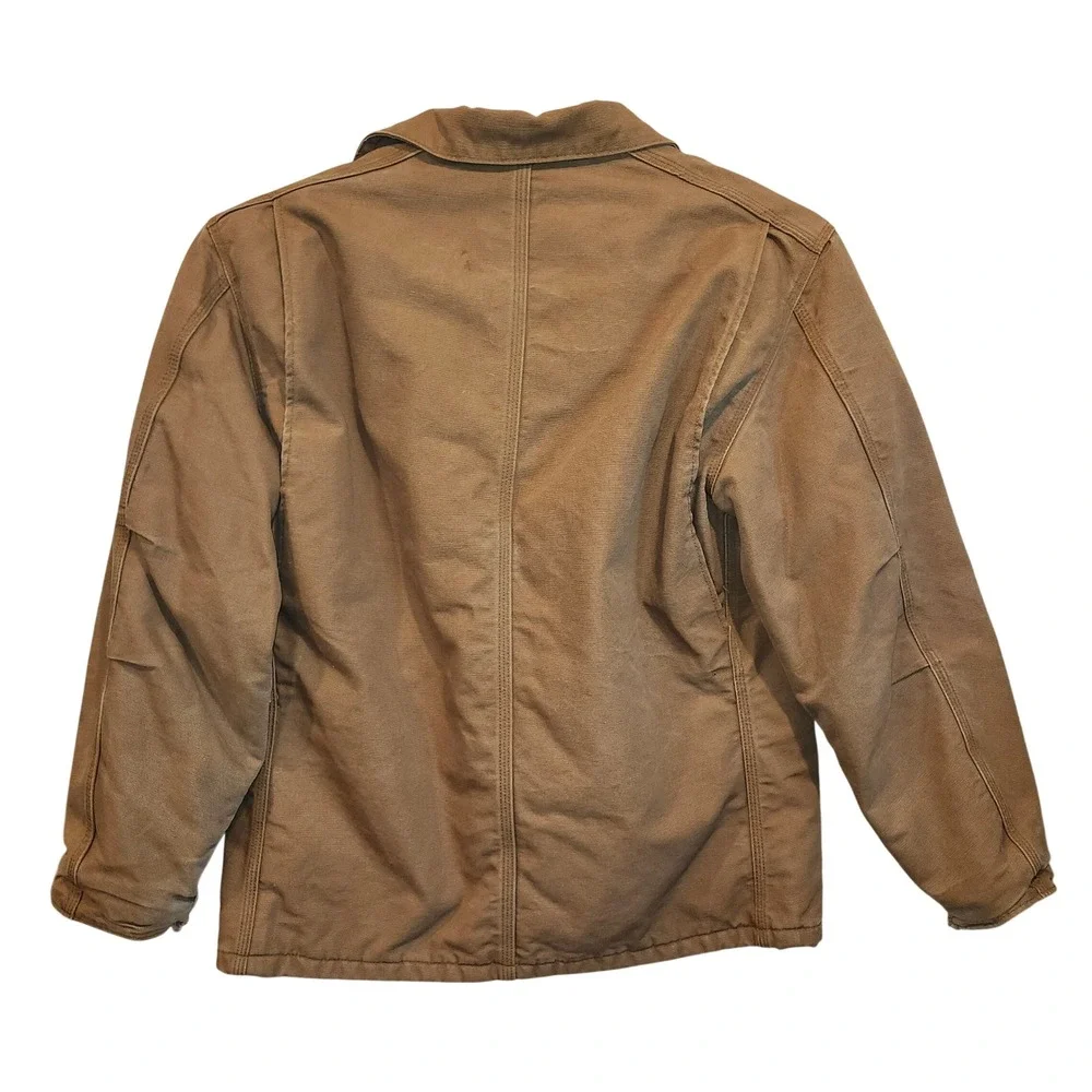 Carhartt FR Flame Resistant Duck Traditional Coat Brown FRC066 BRN Mens Large
